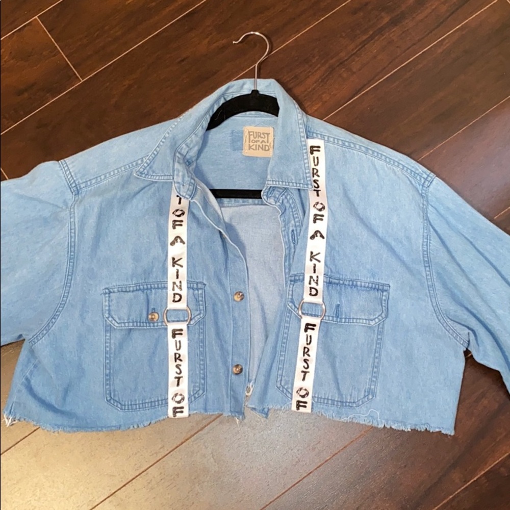 LF / FURST OF A KIND vintage reworked jean jacket